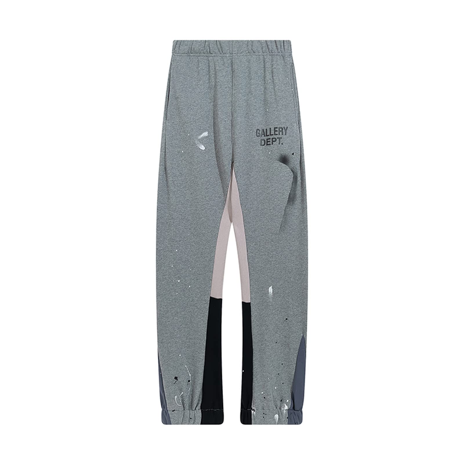 Gallery Dept Pants Men Fashion Graffiti Art Print Stitching Athletic Pants Women Streetwear Hip Hop 