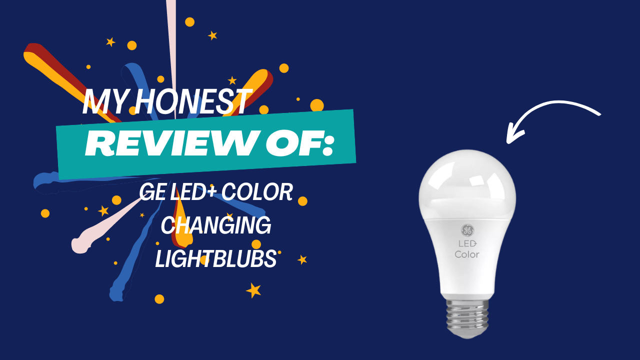 Remote Control Light Bulb GE LED Color Changing Light Bulb With Remote - 9.5W A19 Smart Bulb No App Needed A19 Color Bulb