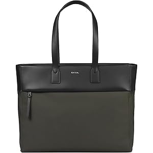 Amazon | [ポールスミス] インレイド ストライプ ハンドル トート 