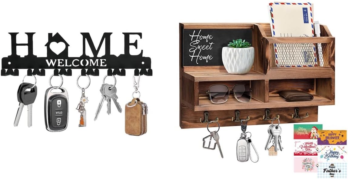Key Holder and Key Mail Organizer