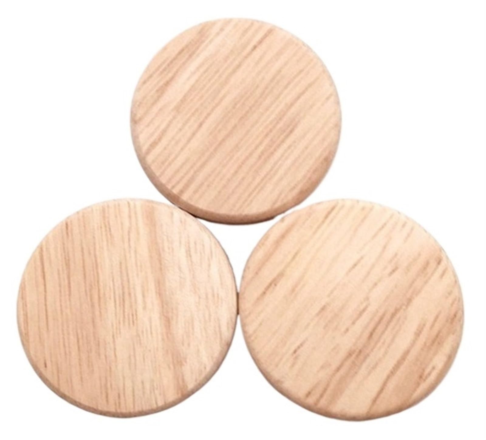 Boutons de traction d'armoire en bois noble pour finitions haut de gamme
