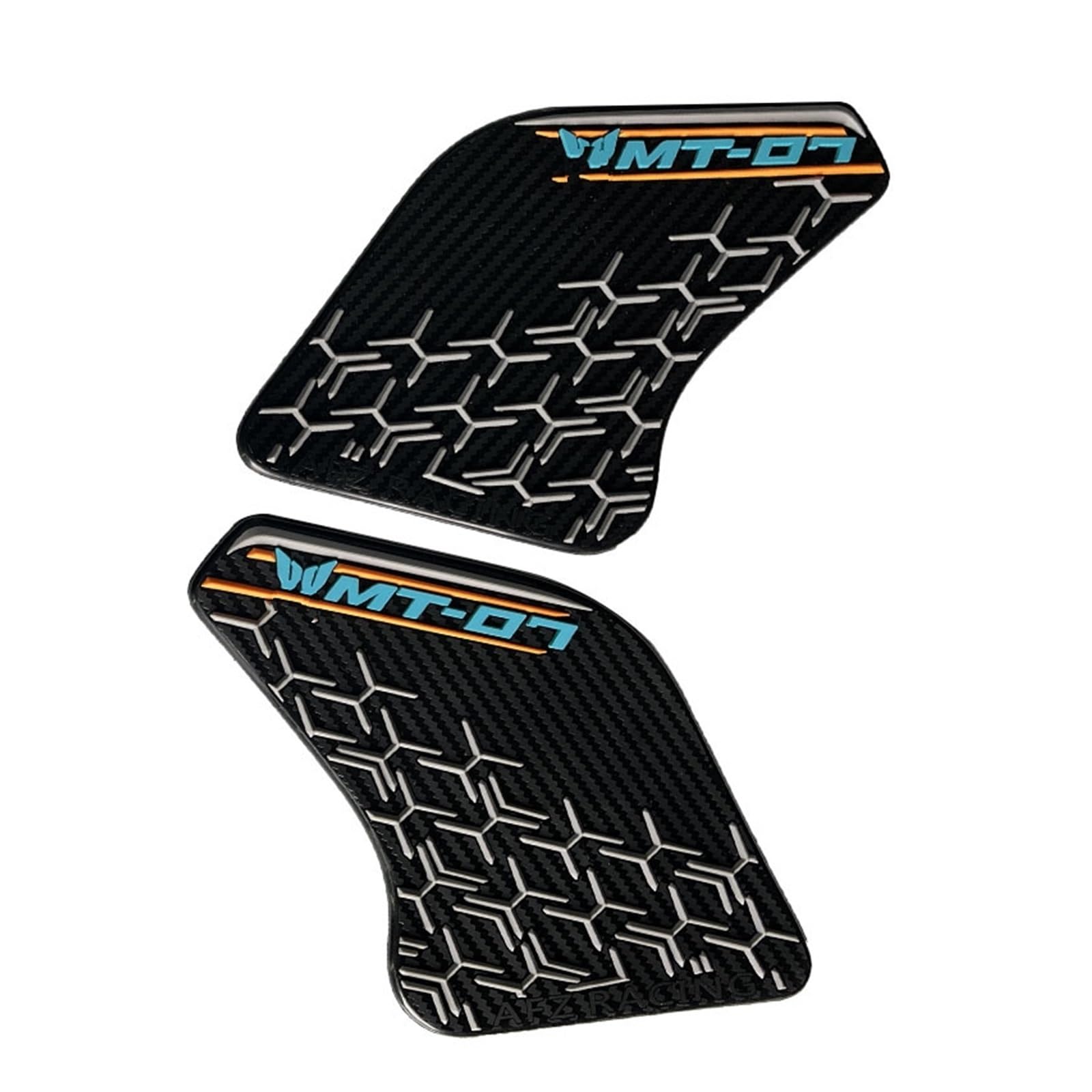 Autocollant de réservoir MT-07 2021-2022 | Protection moto noire