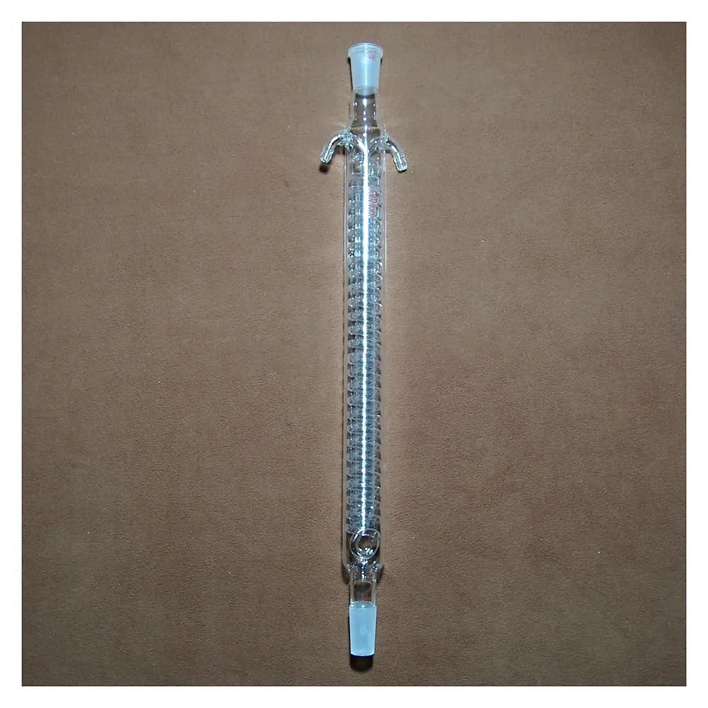 Condensador de 400 mm 24/40, cristalería de laboratorio de borosilicato de 40 cm