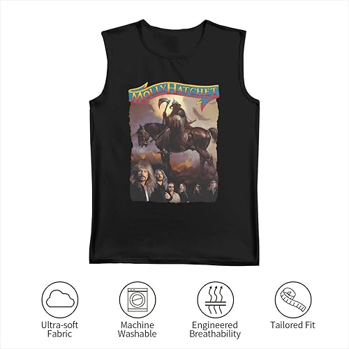 Miniatura 4 de STOLARCZY Mens Muscle Quick Dry Tank Tops Sleeveless Shirt Undershirts for Gym Workout