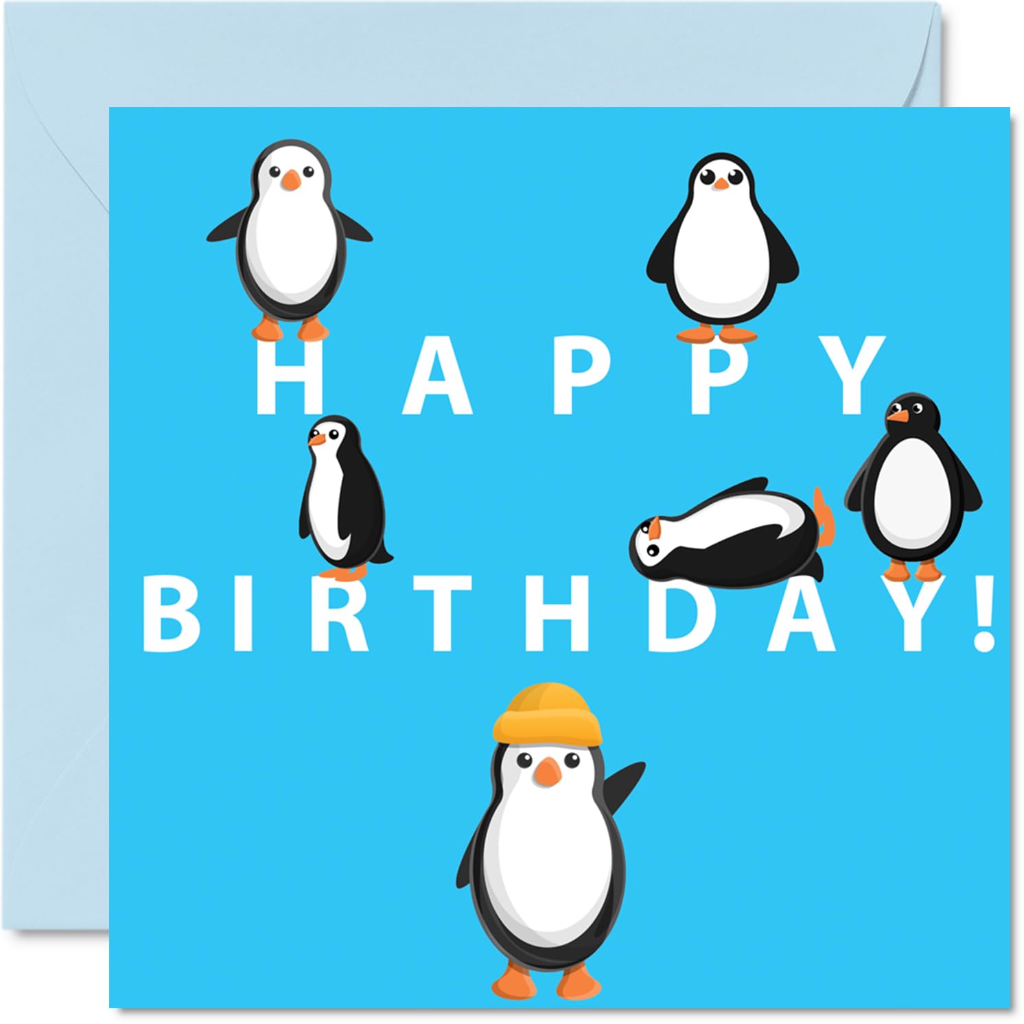 Amazon.com : Fun Birthday Cards for Women Men - Cartoon Penguin - Happy Birthday Card for Brother Sister Son Daughter Mom Dad Aunt Uncle, 5.7 x 5.7 Inch Animal Bday Greeting Cards : Office Products amazon-com-fun-birthday-cards-for-women-men-cartoon-penguin-happy-birthday-card-for-brother-sister-son-daughter-mom-dad-aunt-uncle-5-7-x-5-7-inch-animal-bday-greeting-cards-office-products