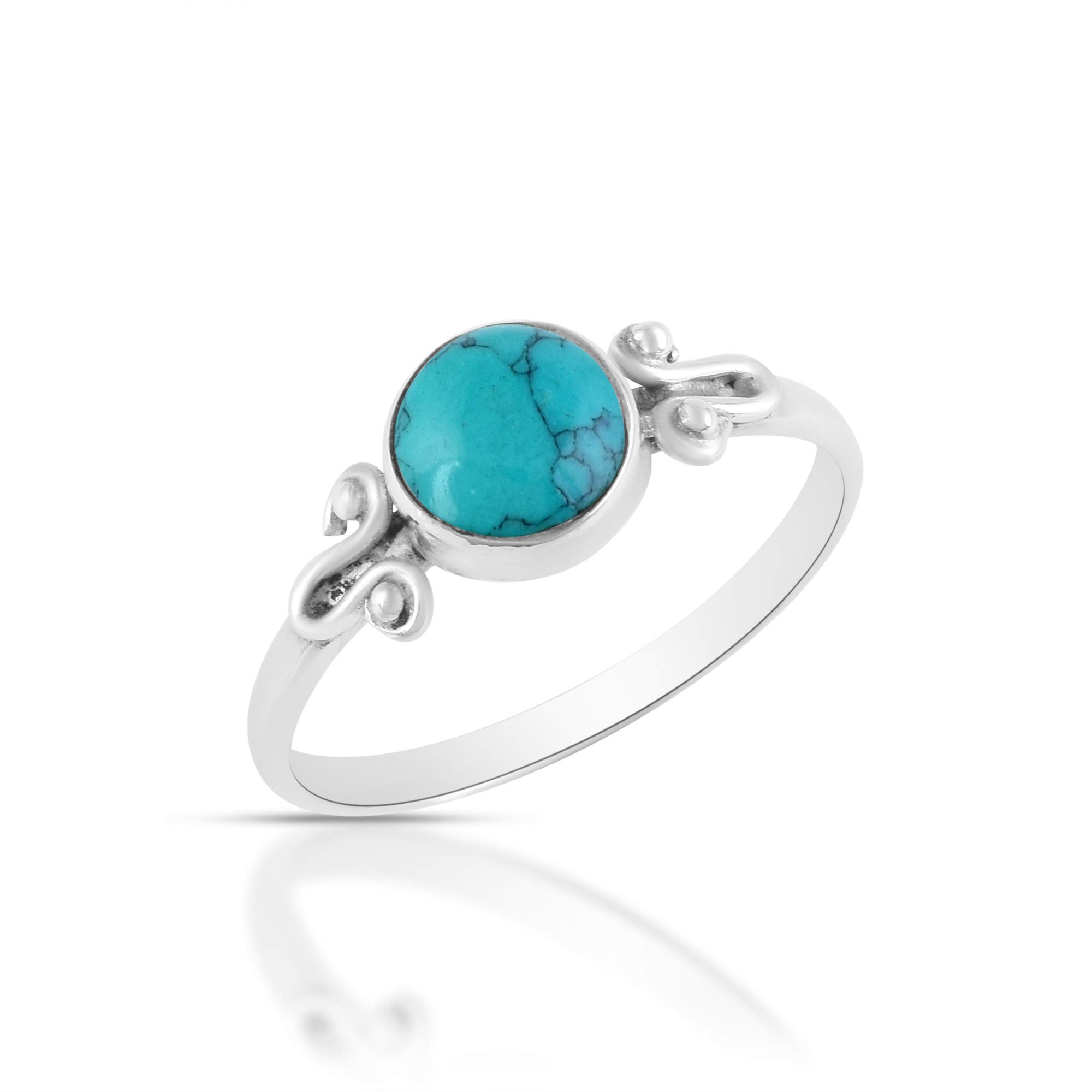 MAHAL JEWELS Turquoise 925 Sterling Silver Elegant Ring | Finger Ring for Women and Girls (Sz-20) (B08W4HCWJH) Amazon Price History, Amazon Price Tracker
