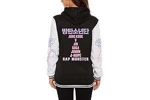 Official BTS Love Yourself Girl's Varsity Hoodie