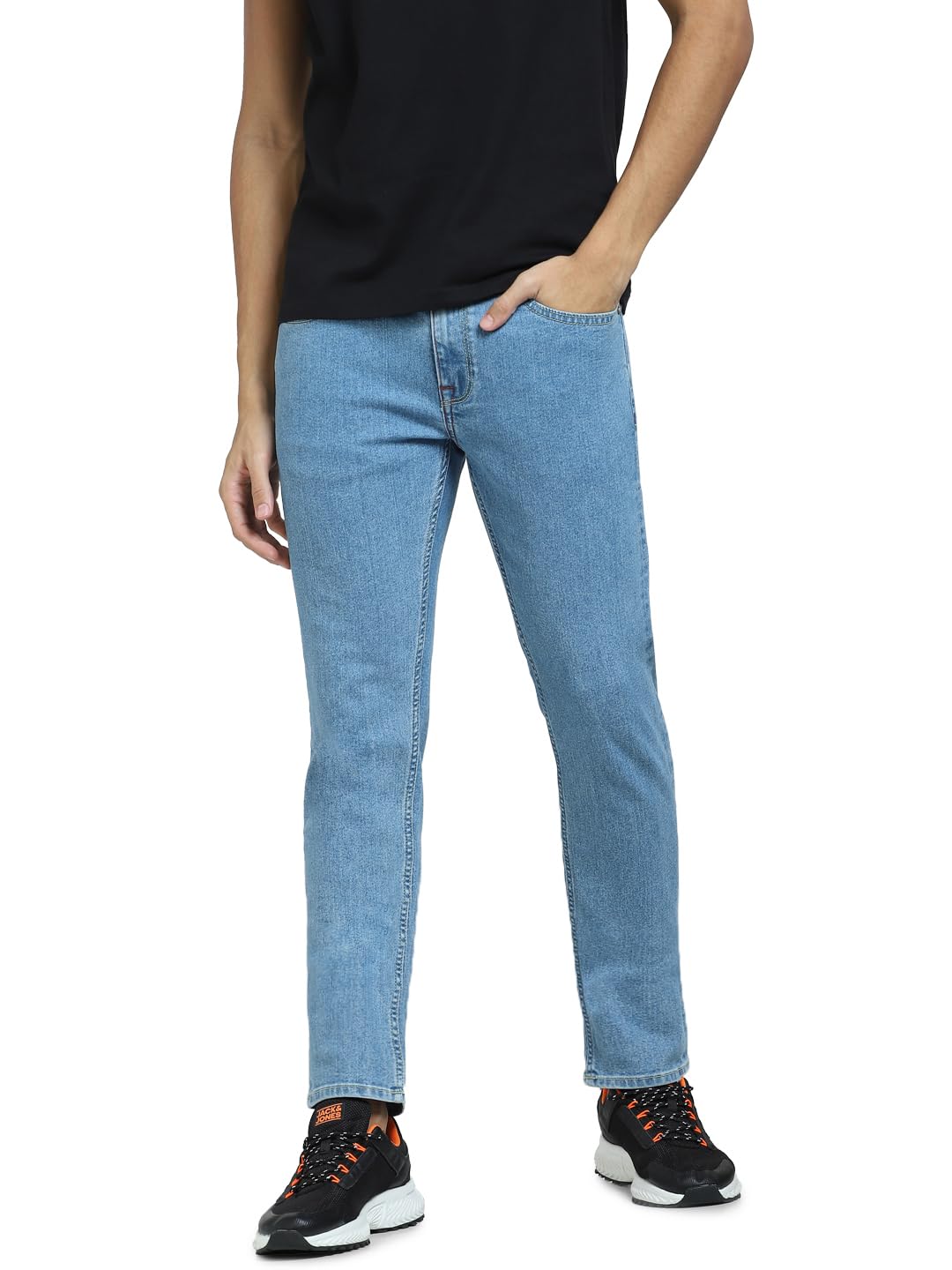 jack & jones Slim Fit Jeans (12245043_Light Blue Denim_36/34)-picture-12