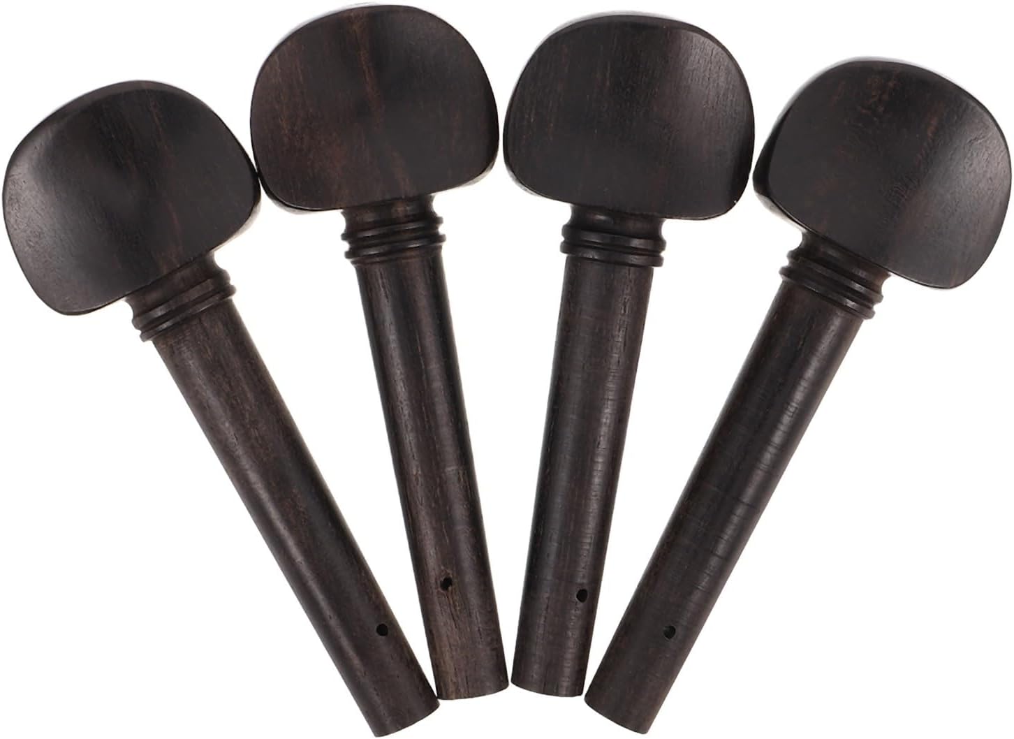 Cello Tuning Peg 4pcs Violin Tuning Pegs Parts 3/4-4/4 Size String Instrument Accessories Adjuster Stable for Replacement