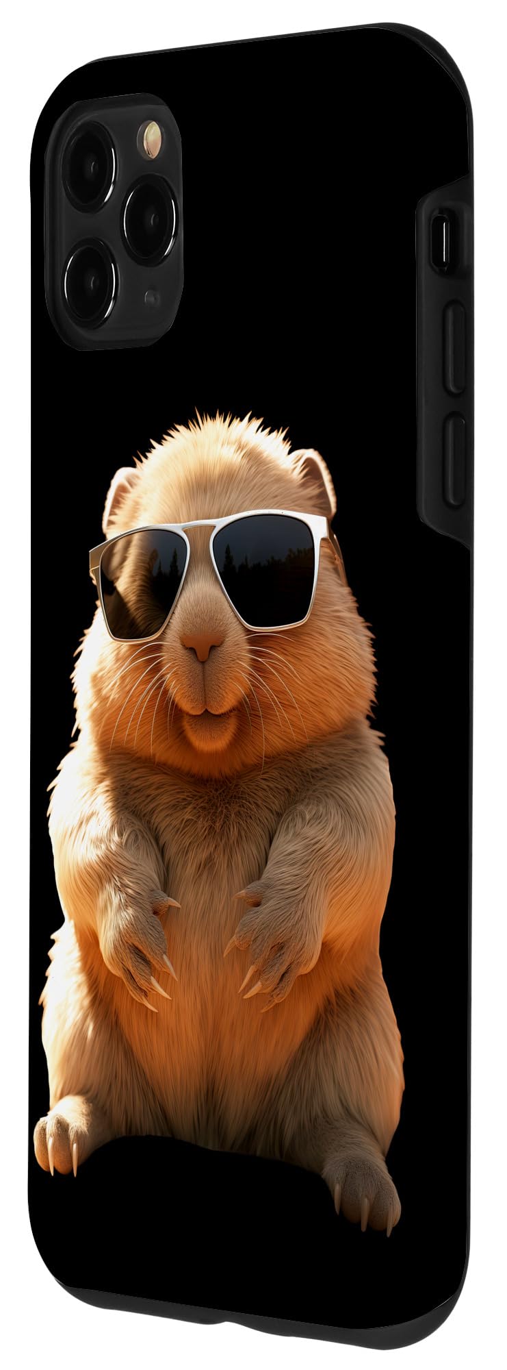 Wombat with Sunglasses Australia Marsupial Cute Wombat Case for iPhone 11 Pro Max - Image 2