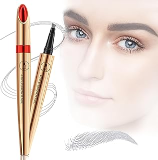Lápiz de cejas con 4 puntas de microhorquilla...