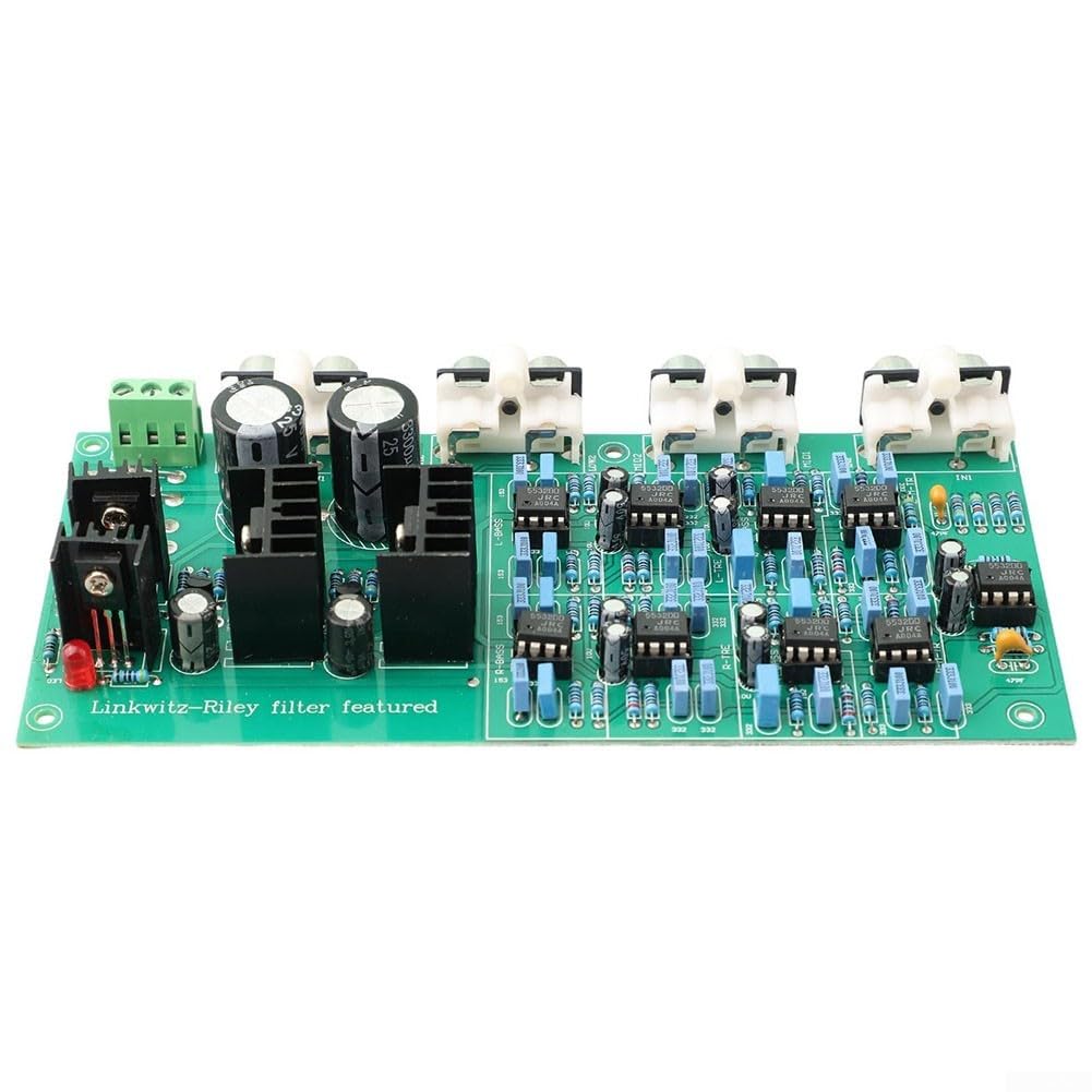 Filtre crossover audio 3 voies réglable pour haut-parleur DIY