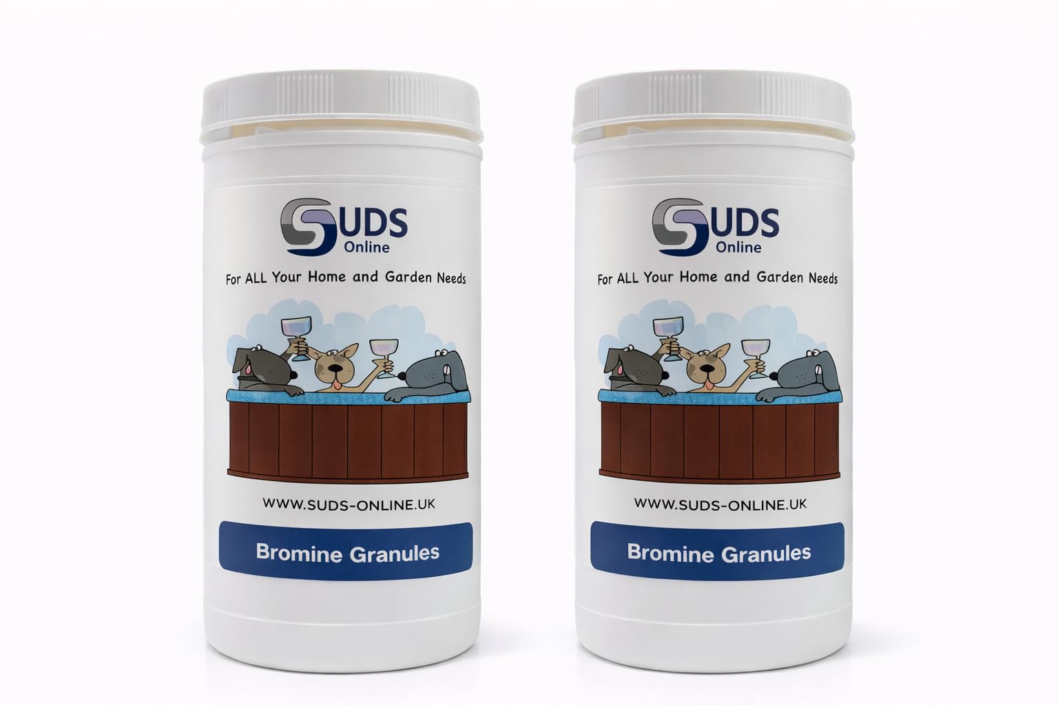Suds-Online 2Kg Bromine Infused Granules For Hot Tub Spa Swimming Pool Chemicals