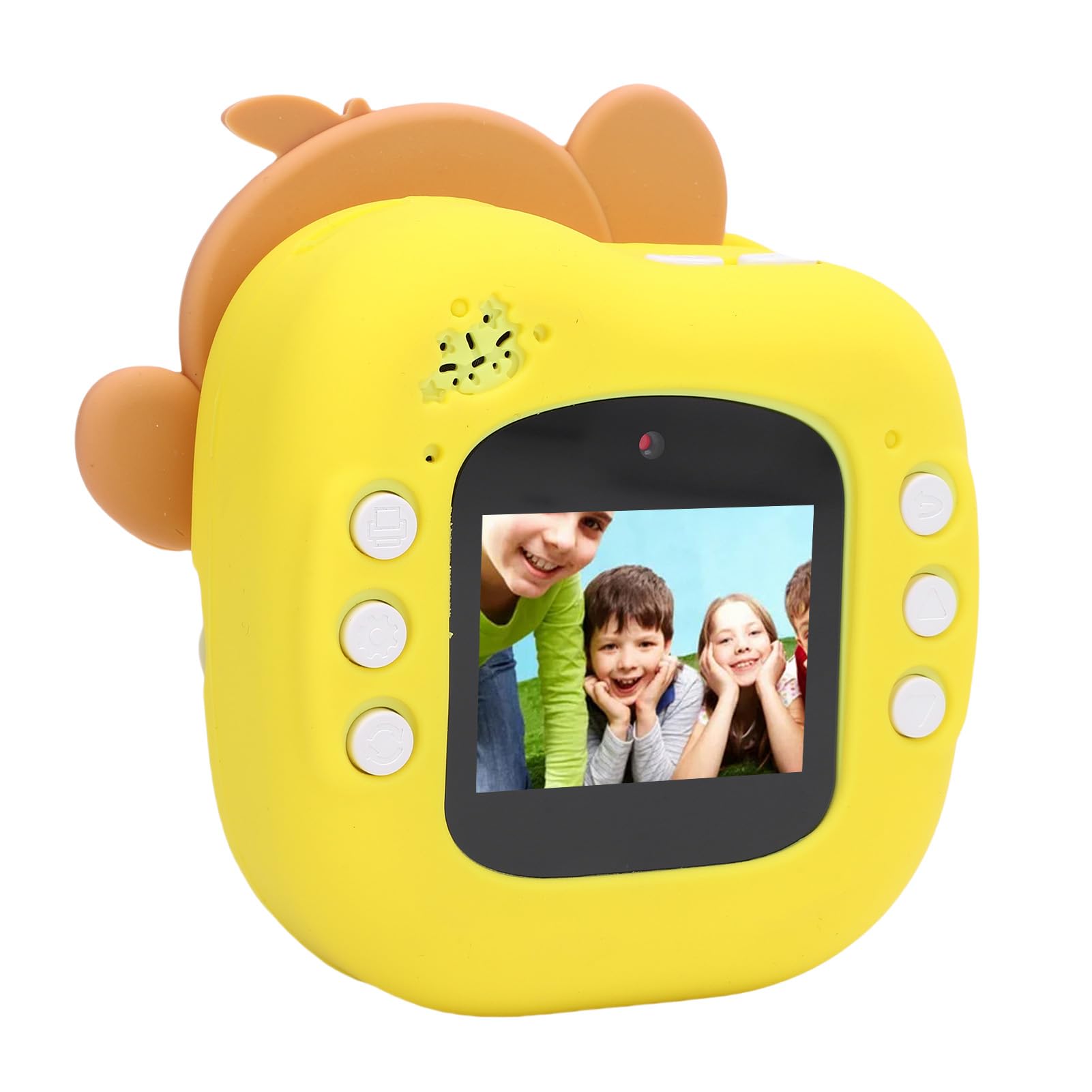 ZJchao Cute Cartoon Monkey Instant Print Camera 48MP FHD Thermal Camera with 2 Inch Screen for Kids Birthday Xmas Gifts-image-34