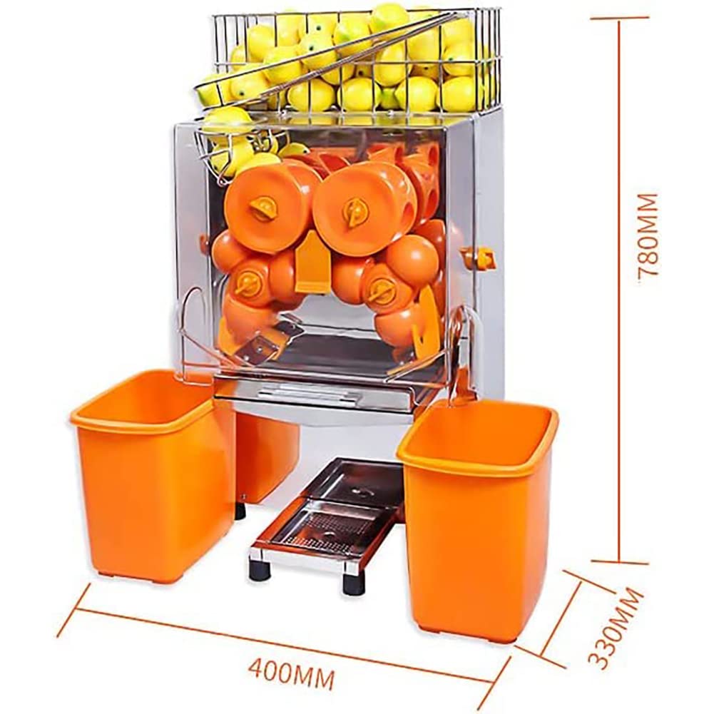 Presse-Agrumes électrique, Machine Commerciale de Fabrication de jus d'orange Frais, Presse-Orange Automatique, Machine à fabriquer des Boissons à Base de jus.