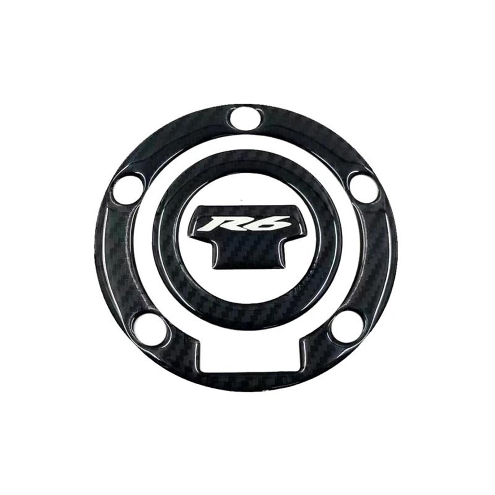 Motorcycle Stickers Carbon Fiber Tank Pads Protective Stickers Tank Pads Decals for Yamaha YZF600 YZF-R6 R6S(Style 10)