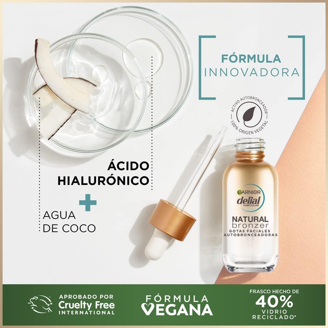 Garnier Delial Pack Autobronceadores Cuerpo + Cara Mousse Autobronceadora | Delial Pack Autobronceadores Cuerpo + Cara Mousse Autobronceadora. Para un bronceado uniforme sin necesidad de sol.