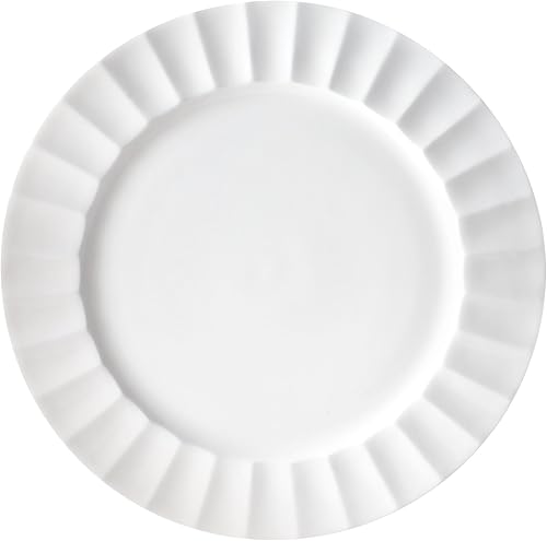 Miniatura 7 de by Fitz and Floyd Nevaeh - Juego de vajilla acanalada de 16 piezas, servicio para 4 personas