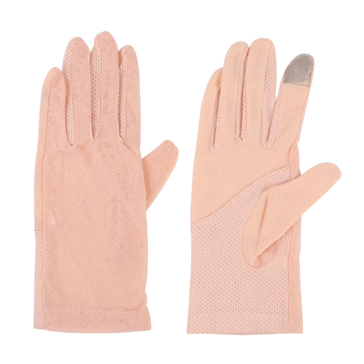 GOOHOCHY 1Pair Gloves for Outdoor Activities Breathable and Comfortable Women Sun Protection Gloves Light Touchscreen Compatible Fits All