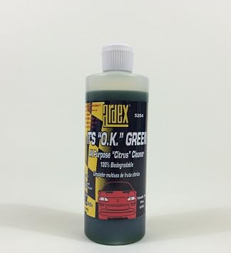 Ardex Car Detailing Super Cleaner Concentrate Its OK Green - For Professional Use or DIY Like A Pro