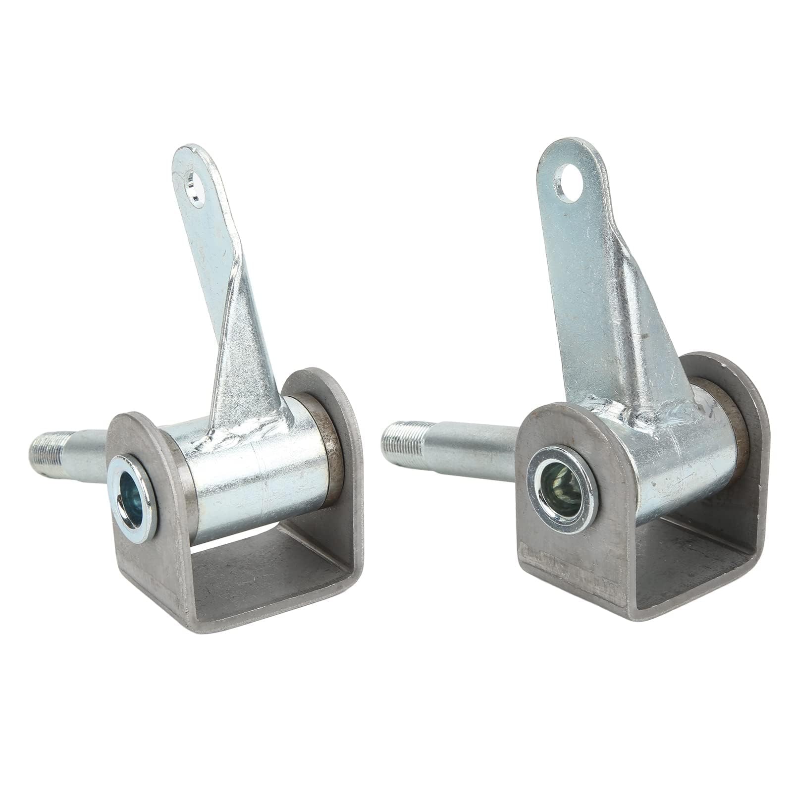Juego de husillos Go Kart, Reemplazo de Soporte de Husillo de 4,5 Pulgadas x 5/8 Pulgadas Juego de Soporte de Husillo de Nudillo de Puntal de Dirección Derecho Izquierdo para Go Kart, Paquete de 2