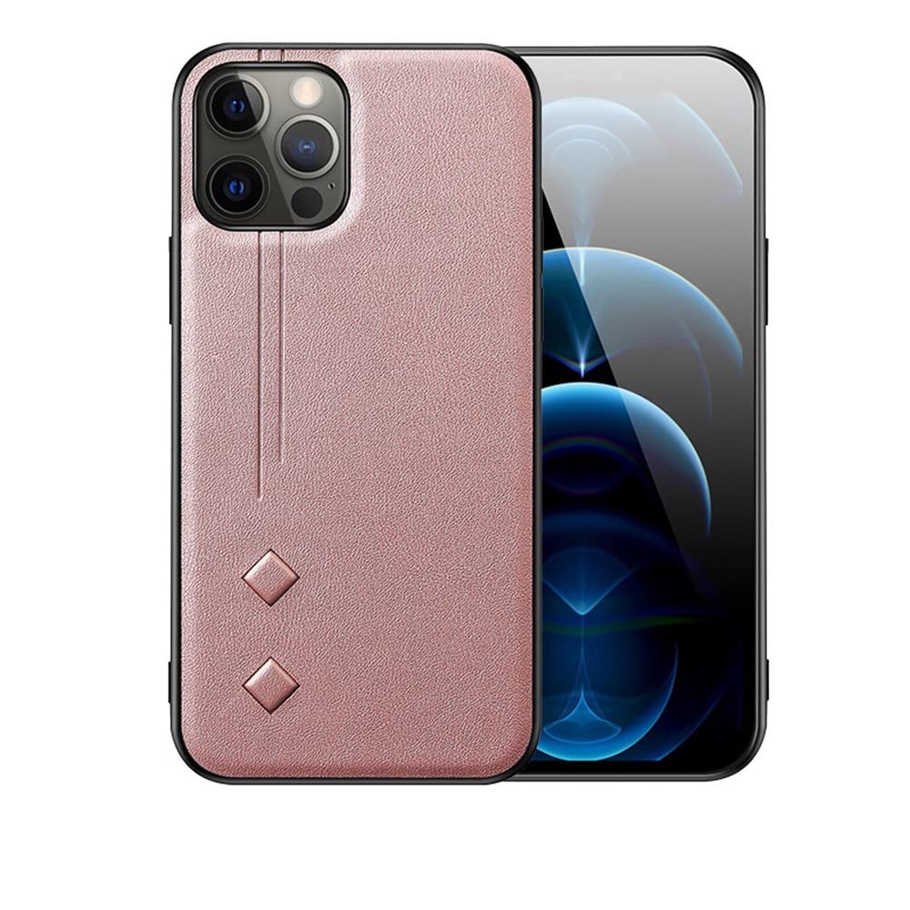 Coque en cuir PU et silicone antichoc pour iPhone 7/8 Plus rose - 7