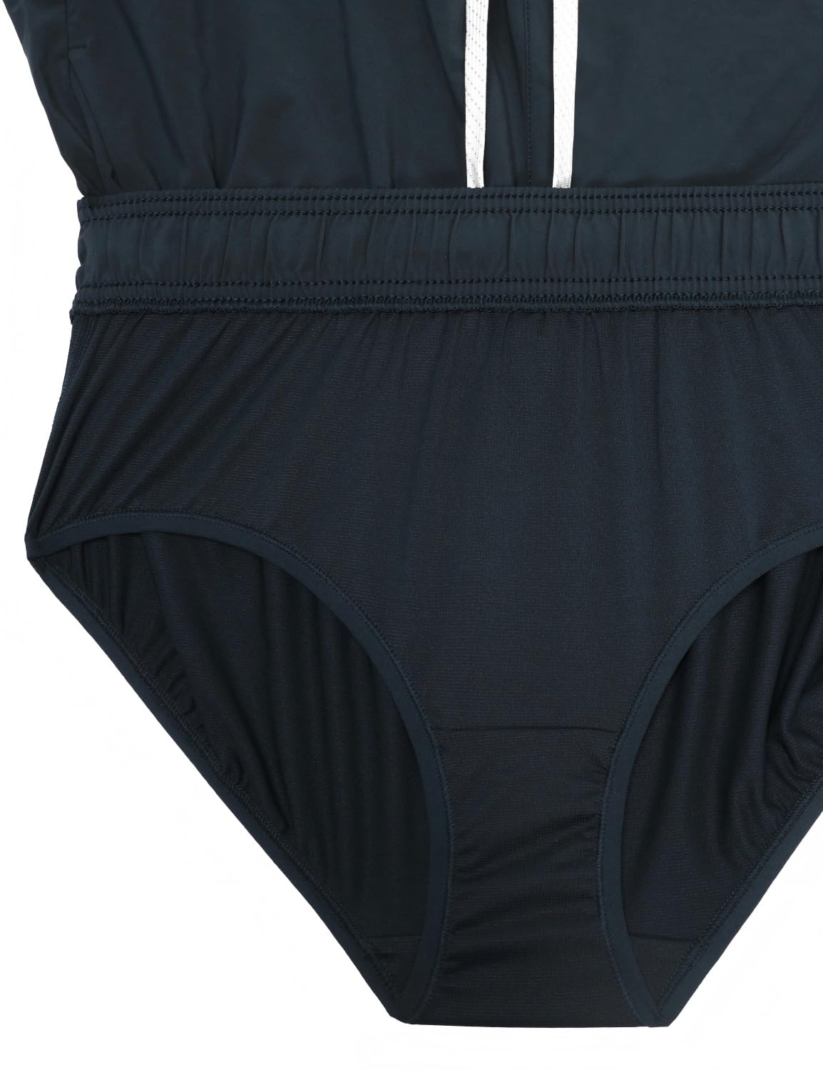 CRZ YOGA Donna 3” Vita Media Nuoto Pantaloncini Spacchetti Laterali Costume da Bagno Asciugatura Rapida con Fodera Tasche