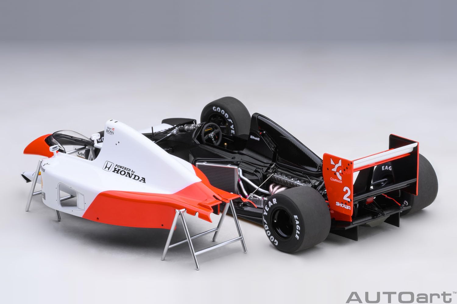 Amazon.com: AUTOart 1/18 McLaren Honda MP4/6 Japan GP 1991#2 