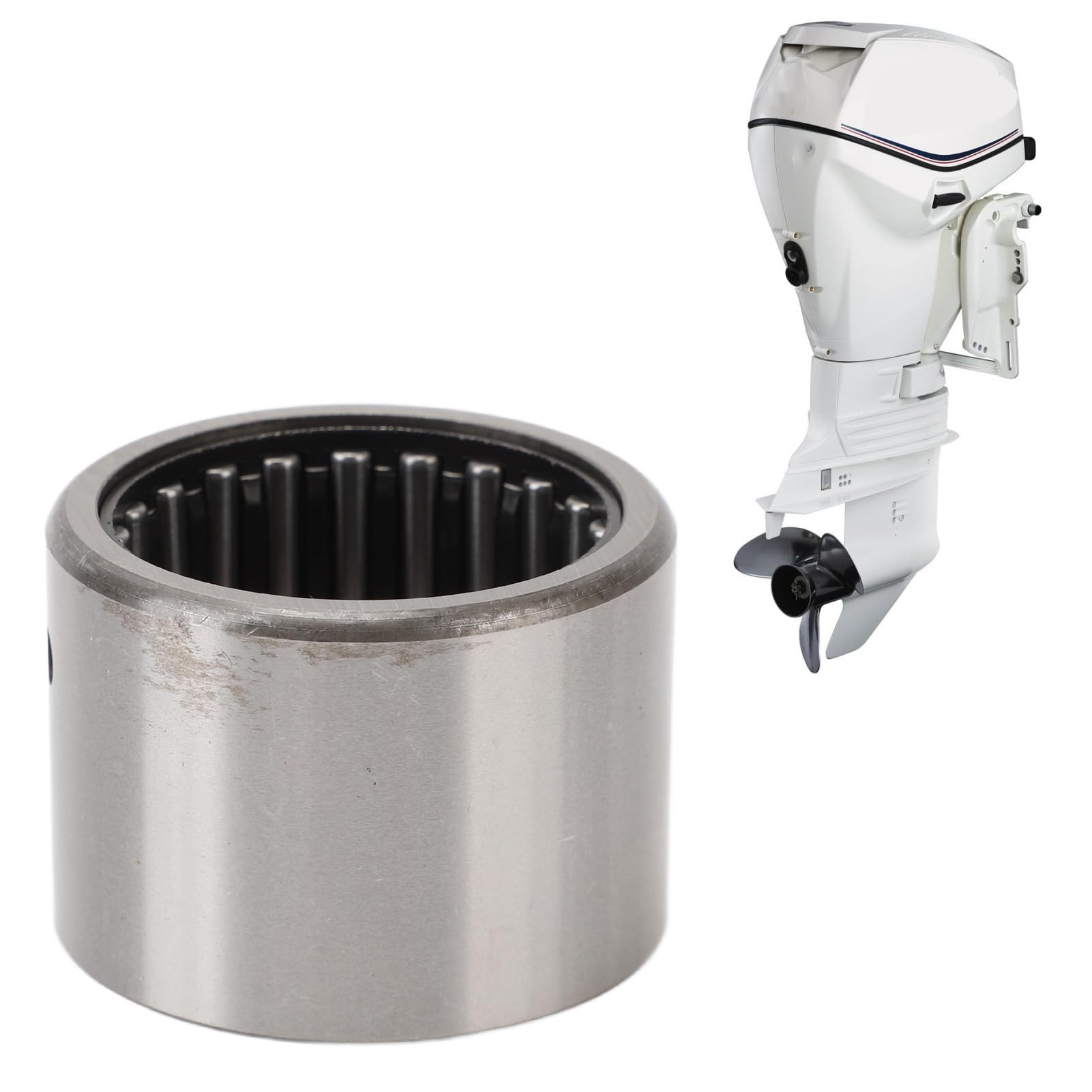 Bearing, Propshaft Johnson, Outboard Roller Bearing 398529 Engine Roller Bearing Replacement for Evinrude 35hp 40hp 48hp 50hp 55hp 60hp 70hp