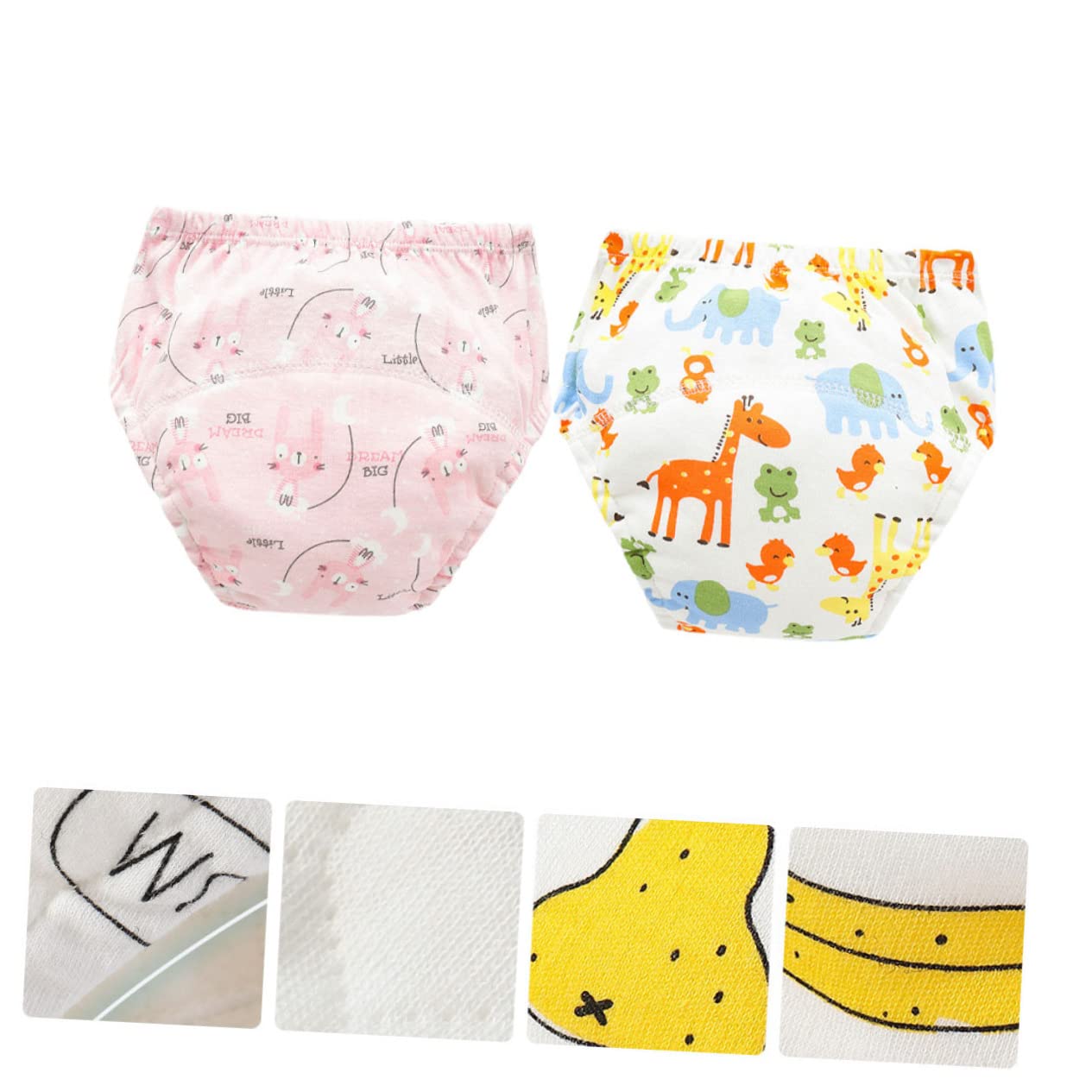 6 Stk Trainingshosen für Babys Trainingshosen für Kleinkinder wiederverwendbare Schwimmwindel wasserdichte Windel Babywindeln für Neugeborene Windelhose Töpfchen-Trainingshose