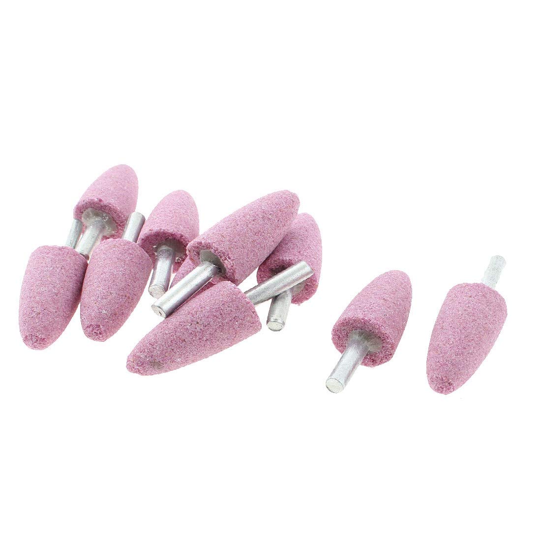 New Lon0167 6mm Dia Featured drill hole 20mm reliable efficacy Cone Head Abrasive Grinding Ceramic Mounted Point 10pcs(id:953 2e e1 eef)