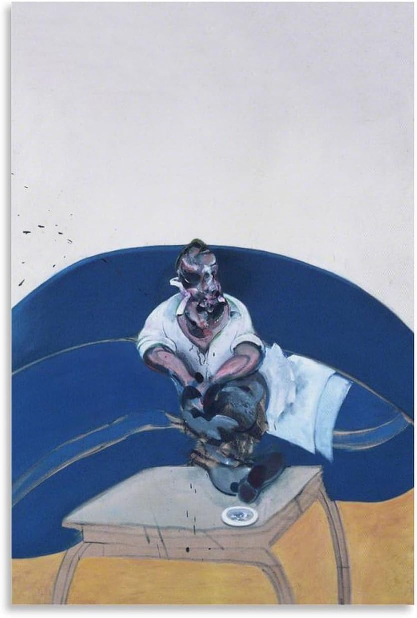 Matvsd Kohecs Francis Bacon Portrait of Pope Canvas Wall Art, Unframed, 16x24in