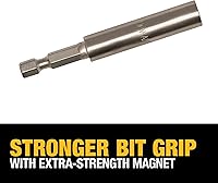 Vista 3 de DEWALT DW2045 Soporte magnético profesional de punta de broca de 3 pulgadas, paquete de 3