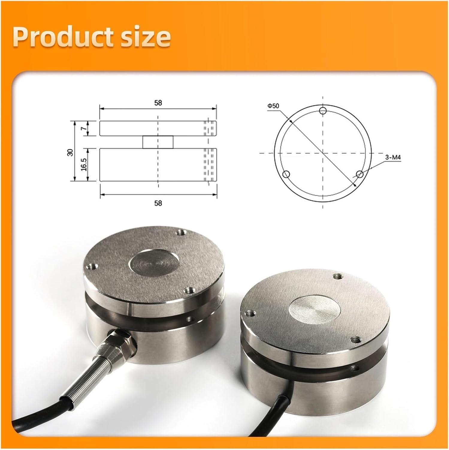Micro Load Cell and Indicator Disoplay Tension and Compression Weight Pressure Force Sensor 10KG 20KG 50KG 100KG 200KG(10KG and Indicator)