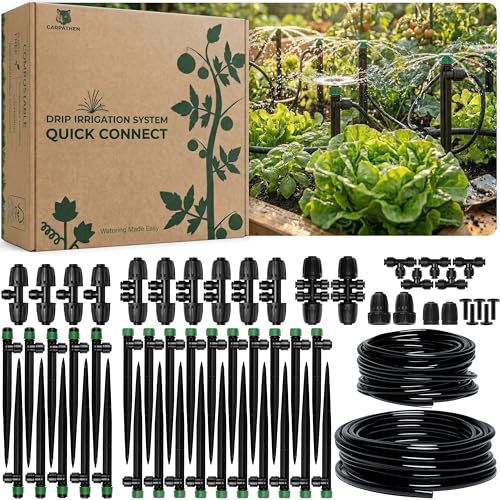 CARPATHEN Drip Irrigation System Kit...