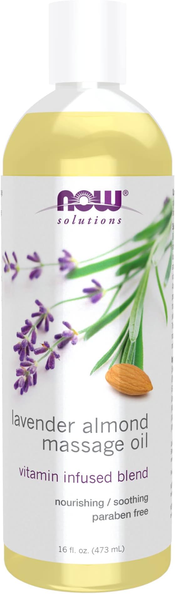 Now Lavender Almond Massage Oil 473ml Buy Online at Best Price in KSA