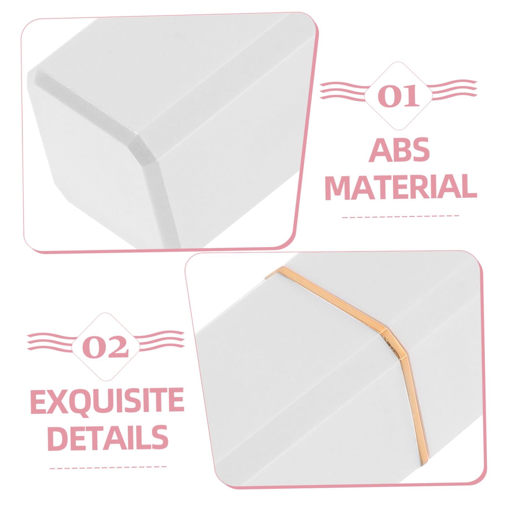 Beaupretty 5sets Sombra Recargable Cosmético Revestimientos Embalaje Tinte Mancha Soporte De Lápiz Labial Mini Cap Bálsamo Varita Mágica Delineador De Labios Equipo Abdominales 10pcs*5