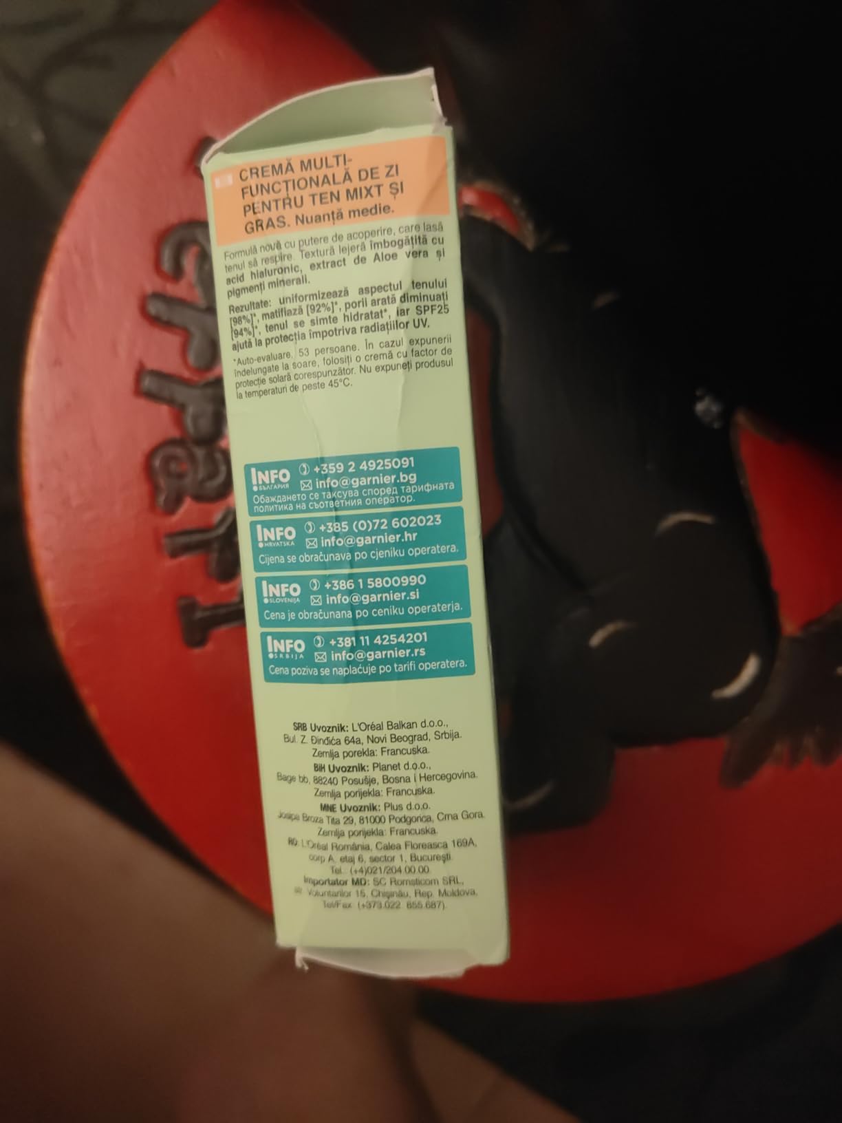 Garnier Skin Naturals Combination to Oily Skin Hyaluronic Aloe All-in-1 BB Medium Cream, 50ml