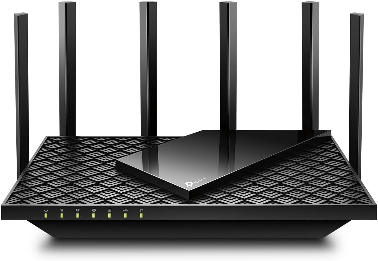 AX5400 WiFi 6 Router (Archer AX72 Pro) Multi Gigabit Wireless Internet Router, 1 x 2.5 Gbps Port, Dual Band, VPN Support, Guest Network, MU-MIMO, USB 3.0 Port, WPA3, Compatible with Alexa