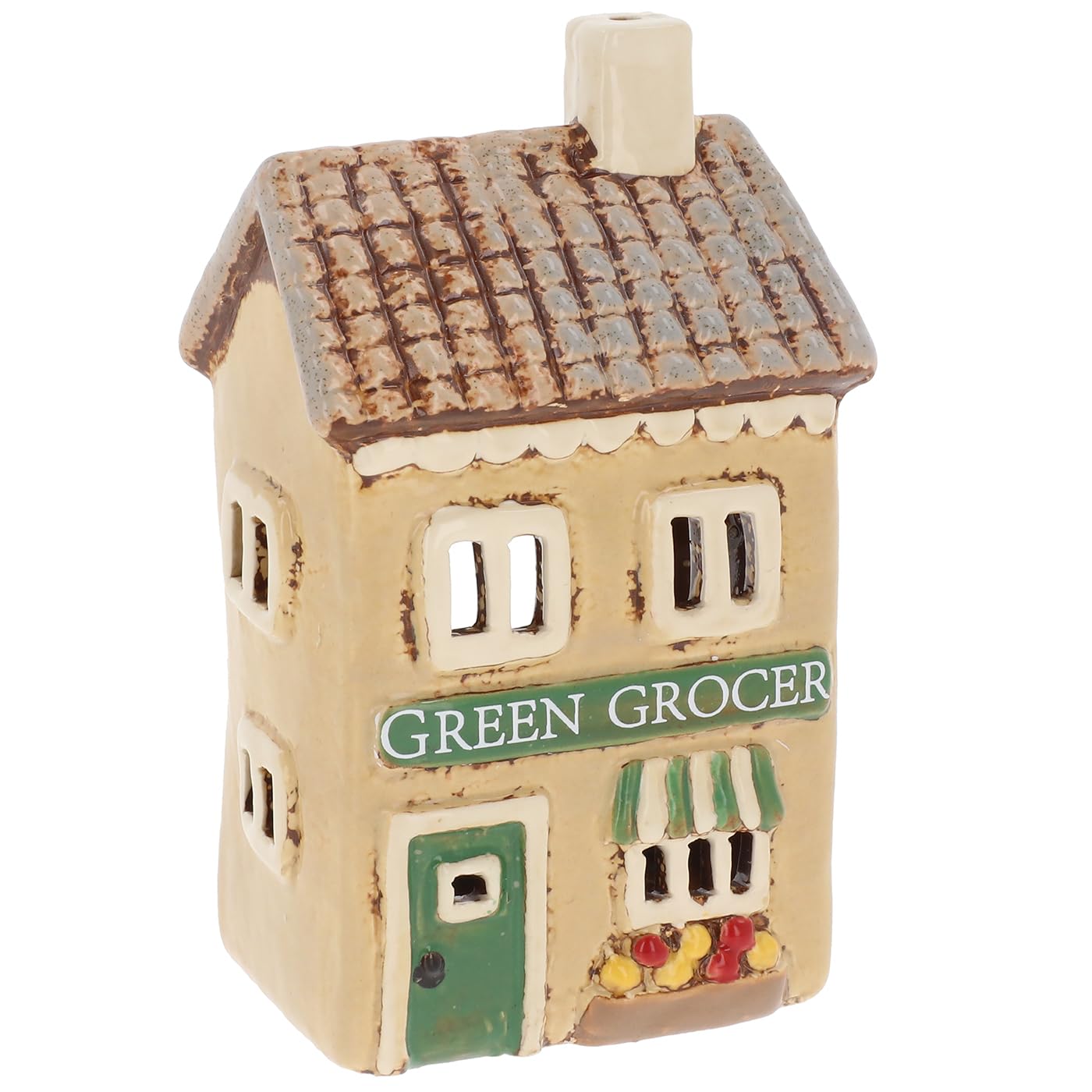 Shudehill Giftware Village Pottery Shops and Cafe Tealight Houses - Greengrocers, Tea Rooms, Florist & More (Greengrocers)