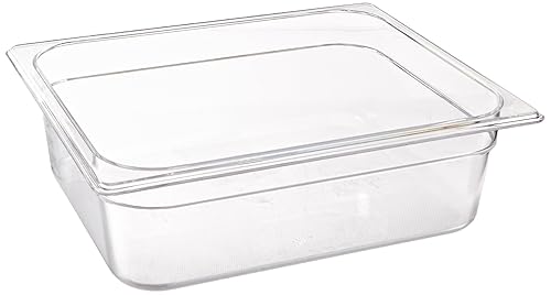 Rubbermaid Commercial Products - Sartén para alimentos fríos para restaurantes, cocinas, cafeterías, tamaño 12, 4 pulgadas de profundidad,