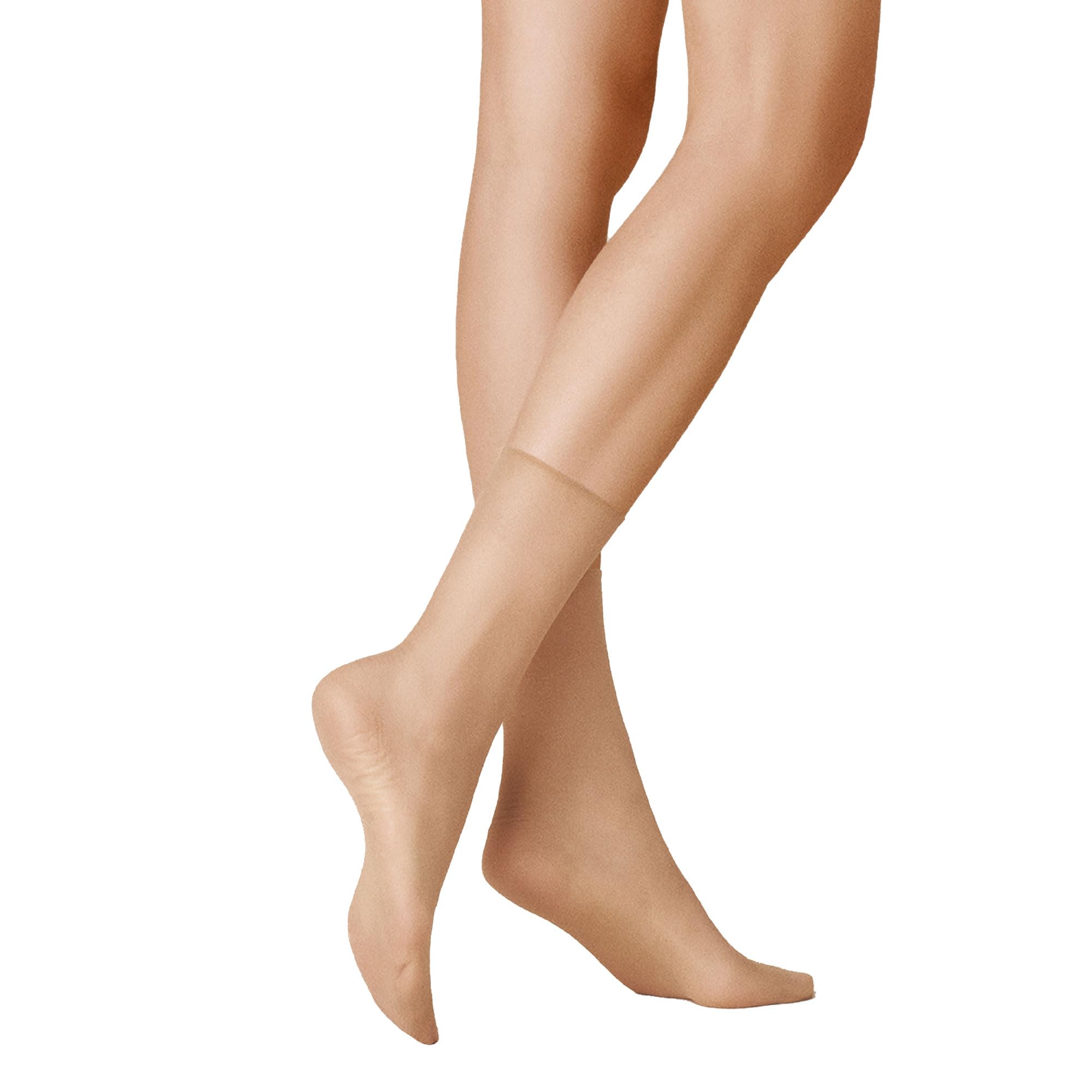 KUNERT Women's 15 DEN Calf Socks - Beige - 35