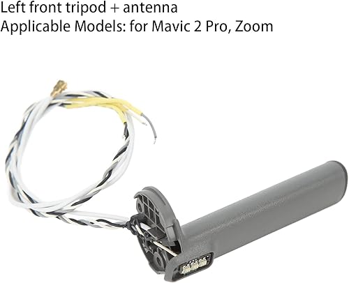 Miniatura 3 de VGEBY Trípode delantero izquierdo, brazo delantero motor tren de aterrizaje cubierta de pierna izquierda con antena para 2 Pro Drone Parts 2 Pro