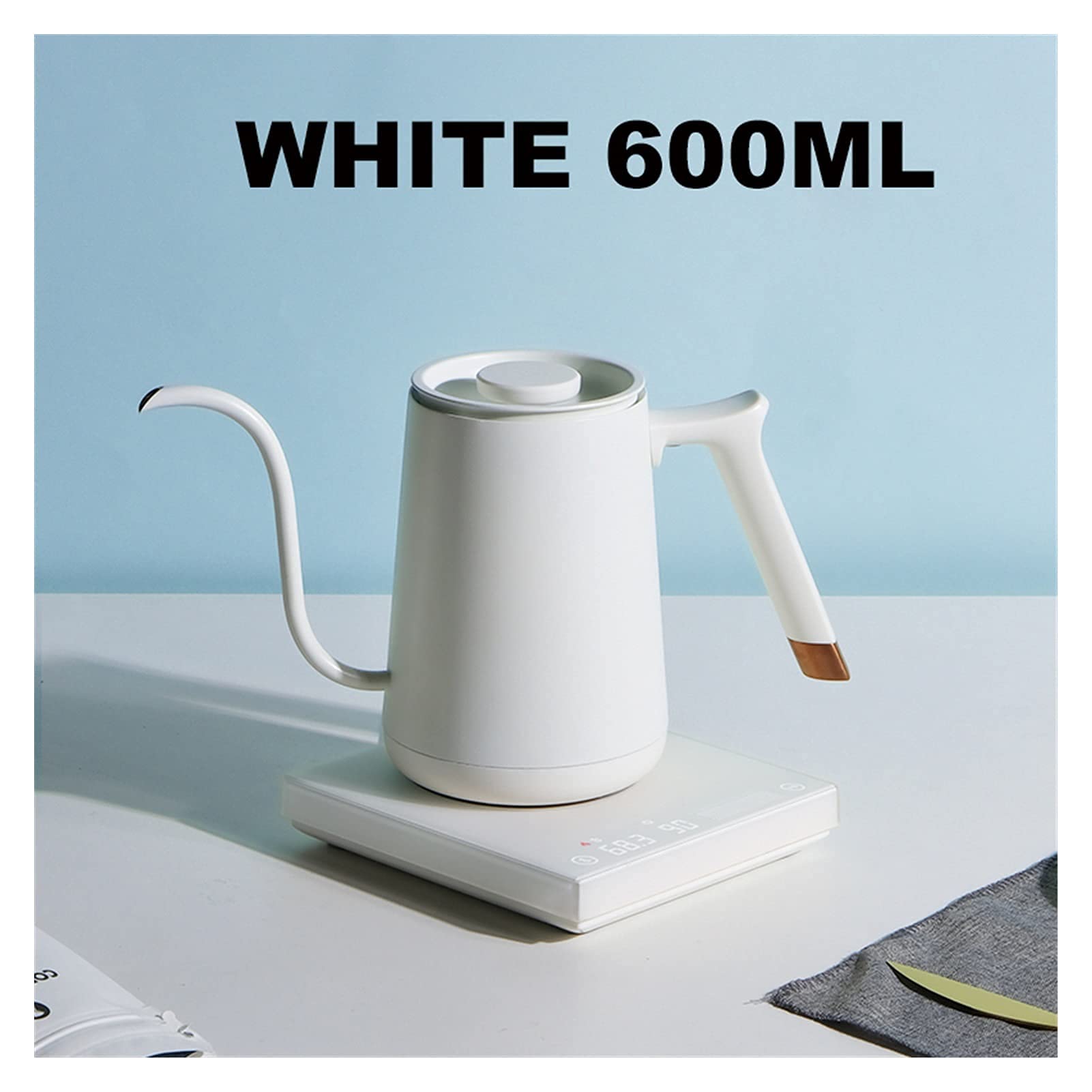 Buy Coffee Maker Smart Mini Fish Electric Pour Over Kettle 600ml