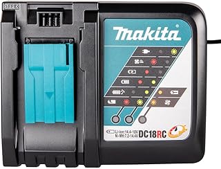 Cargador de batería de Iones de Litio Makita DC18RC 14.4V y 18V LXT 195584-2