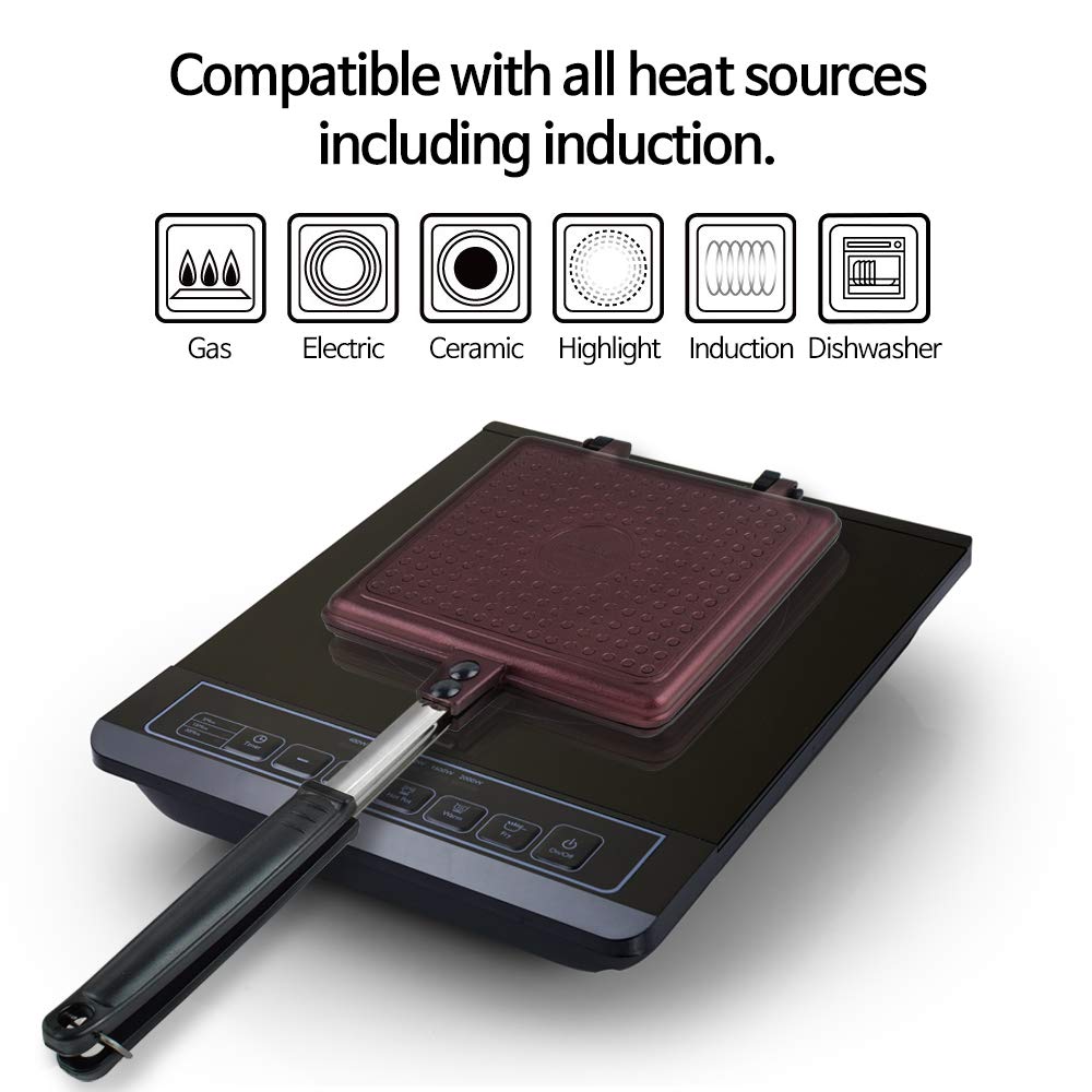 waffle pan induction