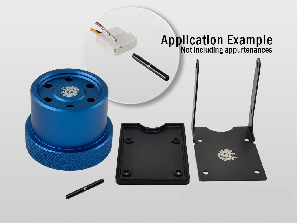 Bitspower D5/MCP655 Mod Kit, Abrasive Blue