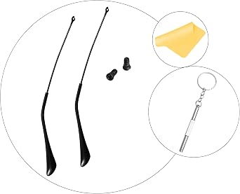 Suitable/Replacement for 3025 Aviator Sunglasse Temple Arms Nose Pads Temple Tips