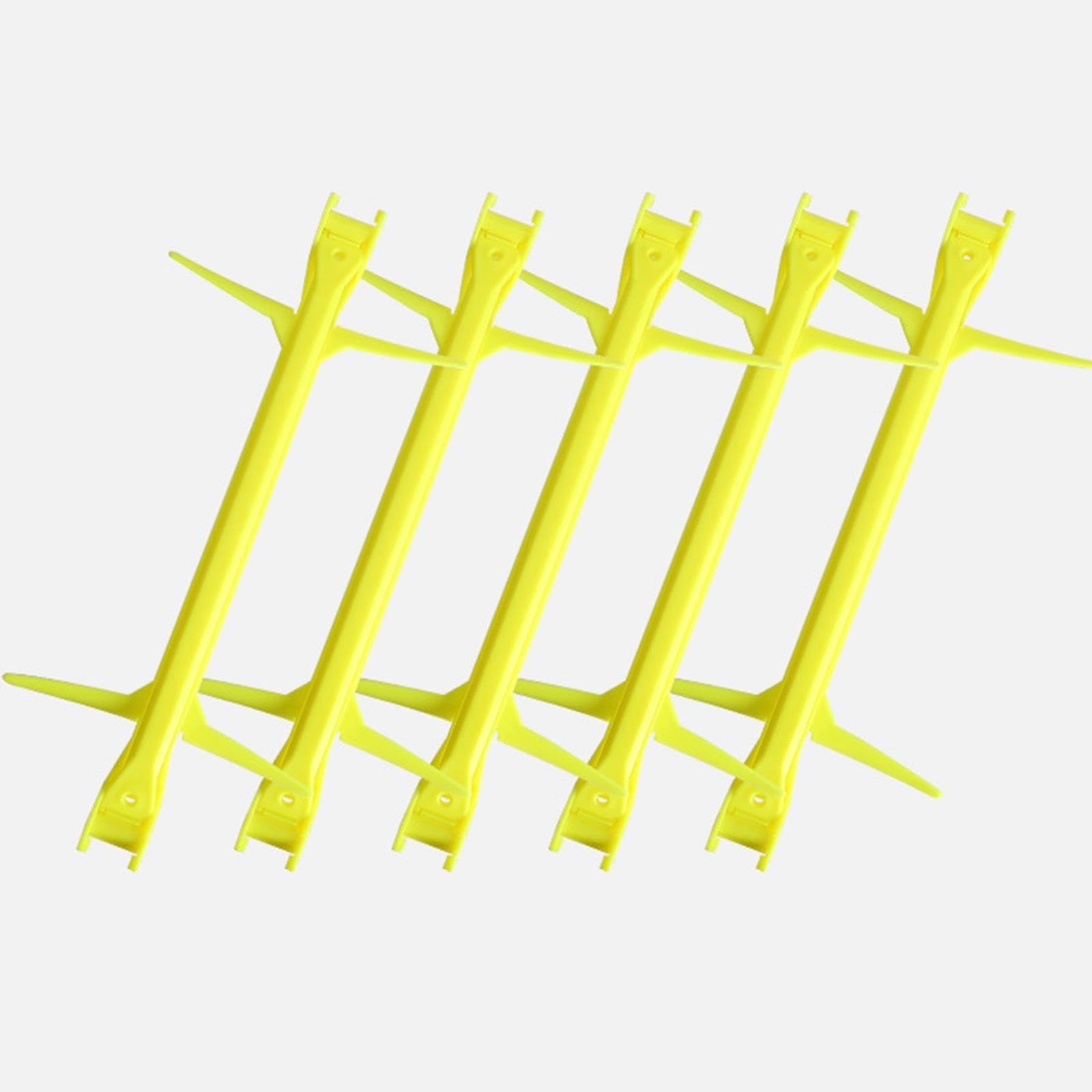 5 Piezas de Ajustables para Entrenamiento Resistencia Velocidad PVC Plegables Equipo Portátil para Fútbol Niños Adultos Entrenamiento