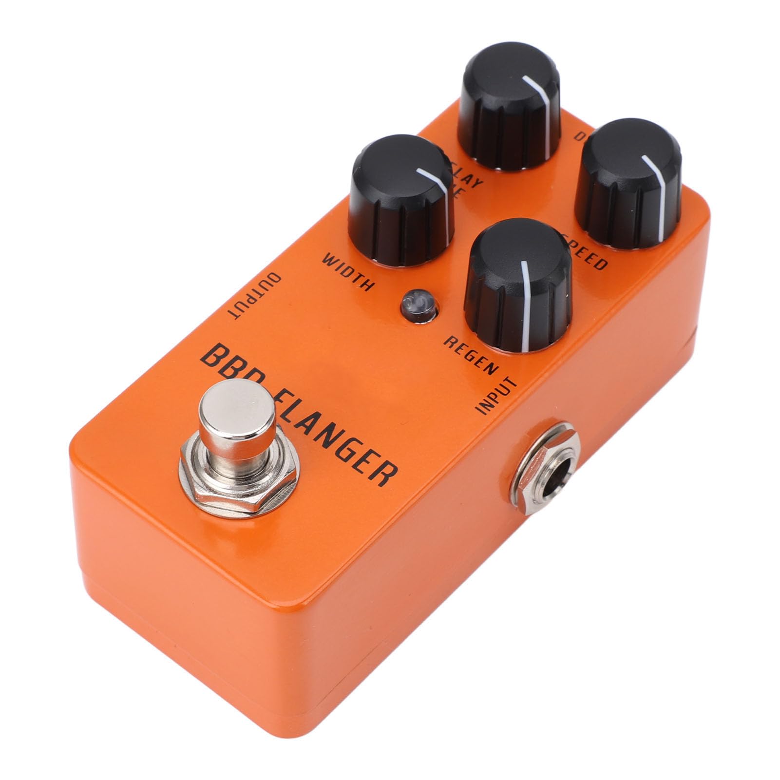 Pédale Flanger, Commutation de Dérivation Véritable à Signal Pur, Alimentation Pure DC 9v, Connexion de Différents Effets de Guitare électrique Basse